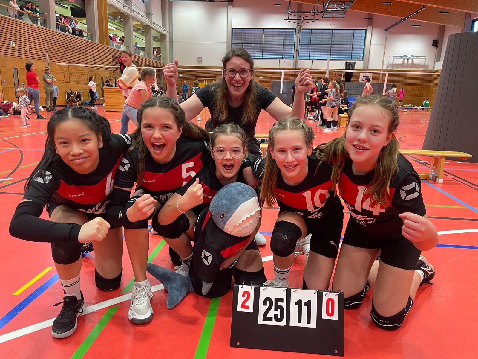 U13-Volleyballerinnen fahren zur Bayerischen Meisterschaft